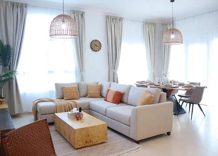 Elegant 2Br Golf View Oasis With Maids Room In Yas Island