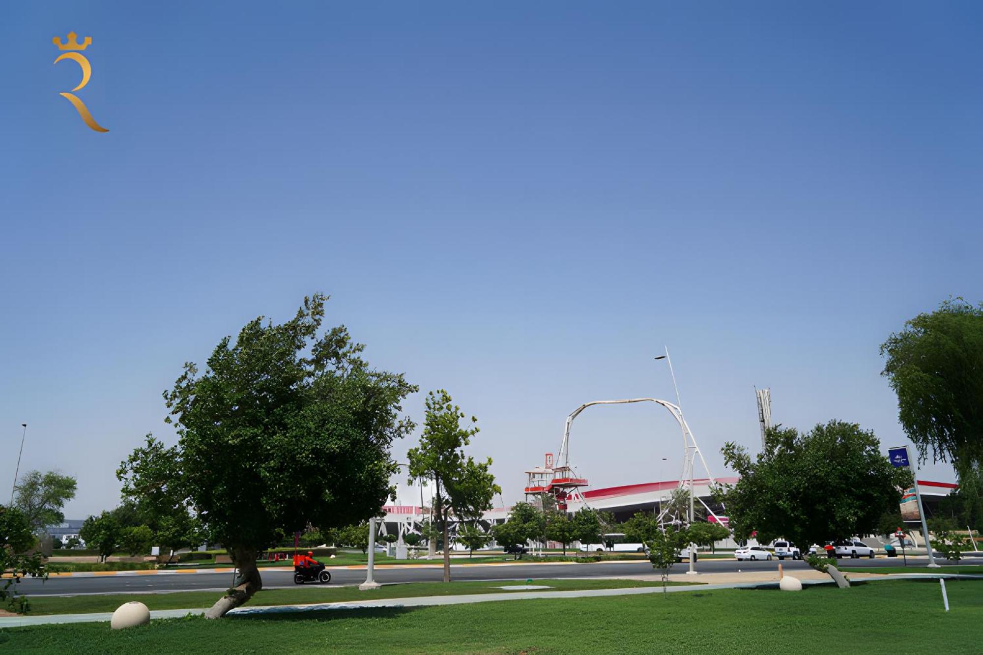 Elegant 2br Golf View Oasis With Maids In Yas Island Abou Dabi