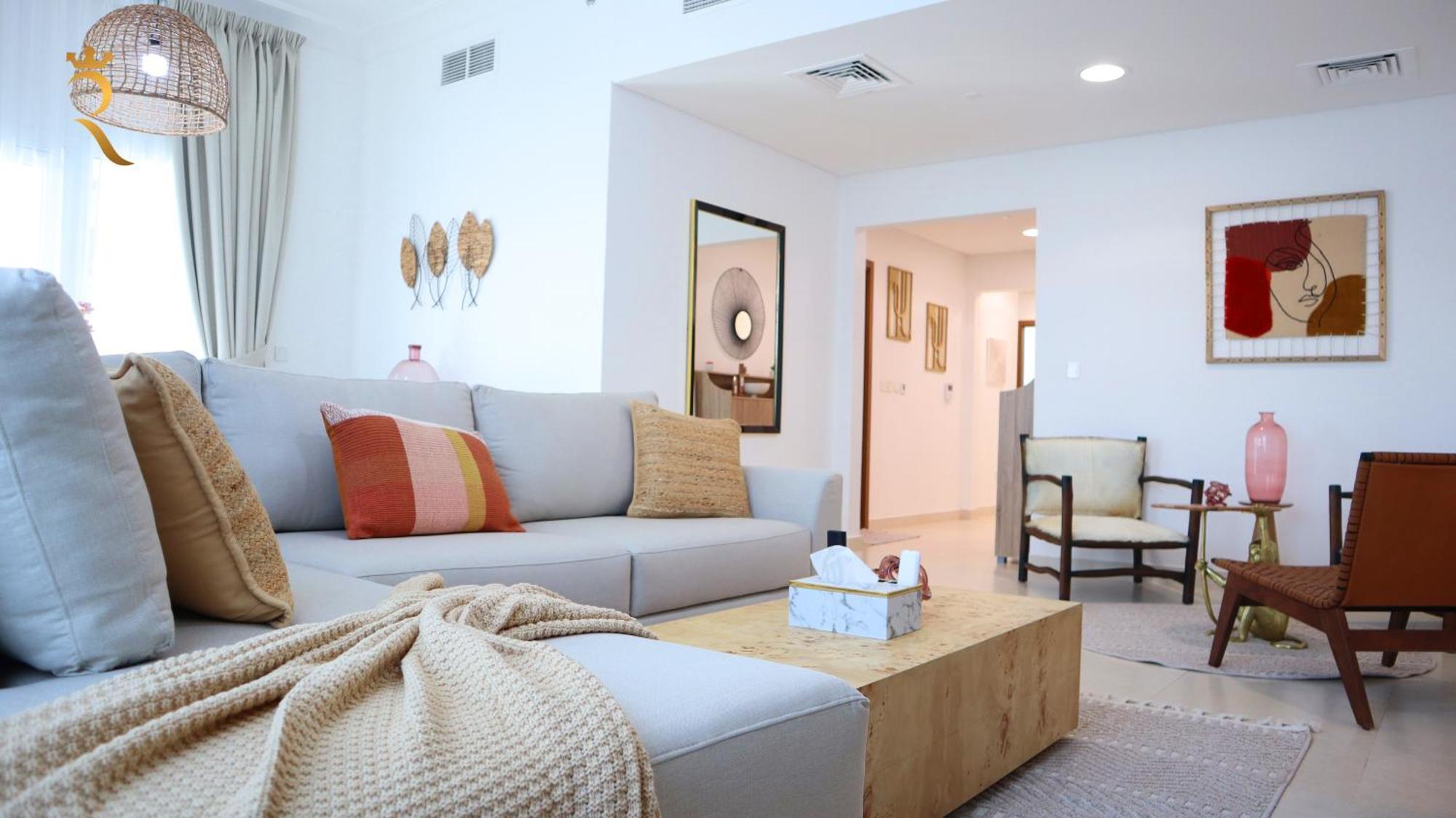 Elegant 2br Golf View Oasis With Maids In Yas Island Appartement *